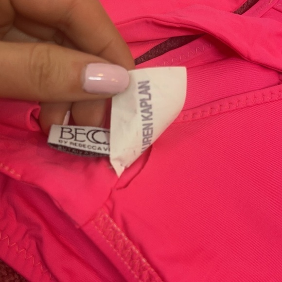 BECCA by REBECCA VIRTUE Women's Janis Macrame High Neck Top only Small - Picture 7 of 7